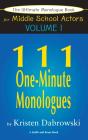 Ultimate Monologue Book For Middle School Actors Volume I - Preview