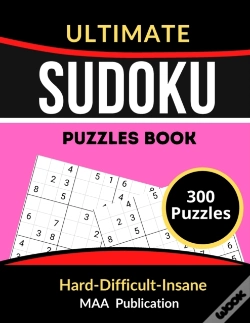 Capa do artigo Ultimate Sudoku Puzzles Book Hard-Difficult-Insane