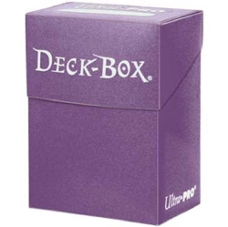 Capa do artigo Ultra Pro Solid Deck Box - Purple (EN)