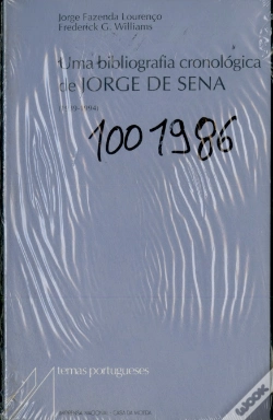 Capa do artigo Uma Bibliografia Cronológica de Jorge de Sena