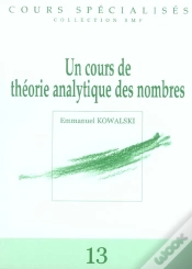 Capa do artigo Un Cours De Theorie Analytique Des Nombres