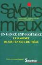 Un Genre Universitaire : Le Rapport De Soutenance De Thèse - Preview