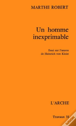 Capa do artigo Un Homme Inexprimable, Heinrich Von Kleist