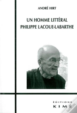 Capa do artigo Un Homme Littéral, Philippe Lacoue-Labarthe