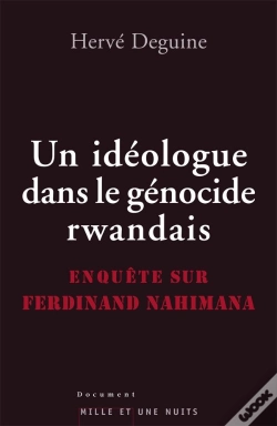 Capa do artigo Un Idéologue Du Génocide Rwandais ; Enquête Sur Ferdinand Nahimana
