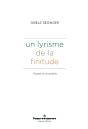 Un Lyrisme De La Finitude - Preview