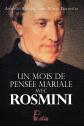 Un Mois Avec Antonio Rosmini