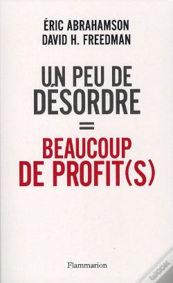 Capa do artigo Un Peu De Désordre = Beaucoup De Profit(S)