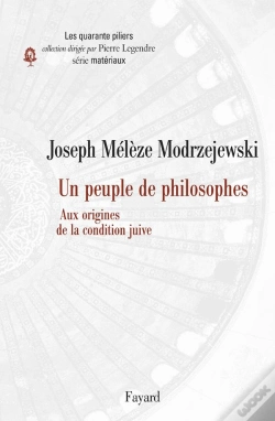 Capa do artigo Un Peuple De Philosophes ; Aux Origines De La Condition Juive