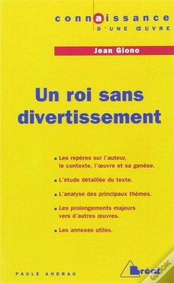 Capa do artigo Un Roi Sans Divertissement, De Jean Giono