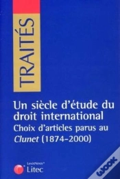 Capa do artigo Un Siecle D Etude Du Droit International