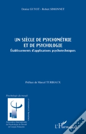 Capa do artigo Un Siècle De Psychométrie Et De Psychologie ; Établissements D