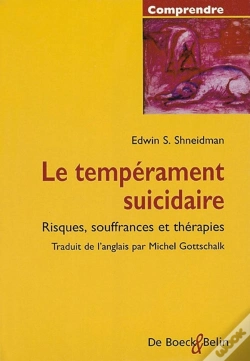 Capa do artigo Un Temperament Suicidaire