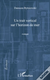 Un Trait Vertical Sur L'Horizon De Mer