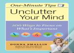 Unclutter Your Mind