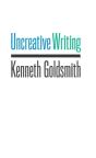 Uncreative Writing - Preview