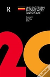 Capa do artigo Und Sagte Kein Einziges Wort