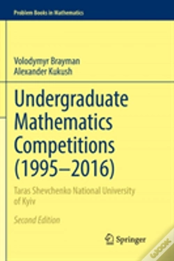 Capa do artigo Undergraduate Mathematics Competitions (1995â€“2016)