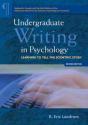 Undergraduate Writing In Psychology - Preview