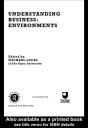 Understanding Business Environments - Preview