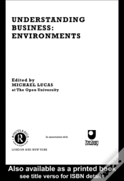 Capa do artigo Understanding Business Environments