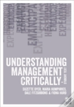 Capa do artigo Understanding Management Critically
