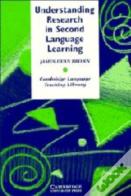 Understanding Research In Second Language Learning
