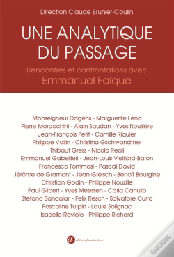 Capa do artigo Une Analytique Du Passage ; Rencontres Et Confrontations Avec Emmanuel Falque