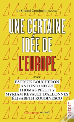 Capa do artigo Une Certaine Idée De L'Europe