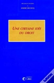 Capa do artigo Une Certaine Idee Du Droit