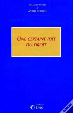 Capa do artigo Une Certaine Idee Du Droit