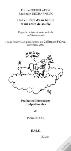 Capa do artigo Une Cuillere D'Eau,Ed.Sp. Colloque D'Orval
