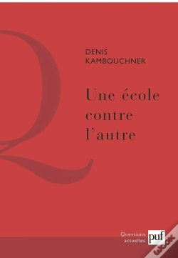 Capa do artigo Une École Contre L'Autre