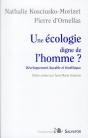 Une Écologie Digne De L'Homme ? Développement Durable Et Bioéthique - Preview