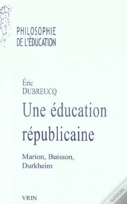 Capa do artigo Une Éducation Républicaine ; Marion, Buisson, Durkheim