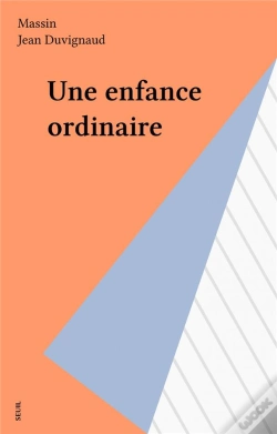 Capa do artigo Une Enfance Ordinaire