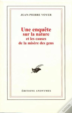 Capa do artigo Une Enquête Sur La Nature Et Les Causes De La Misère Des Gens