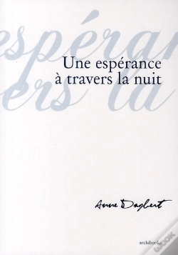 Capa do artigo une esperance a travers la nuit