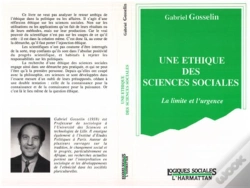 Capa do artigo Une Éthique Des Sciences Sociales ; La Limite Et L'Urgence