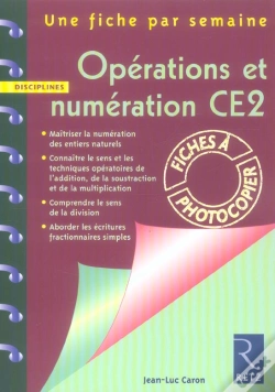 Capa do artigo Une Fiche Par Semaine; Operations Et Numération ; Ce2 ; Fiches À Photocopier