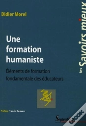 Capa do artigo Une Formation Humaniste : Éléments De Formation Fondamentale Des Éducateurs