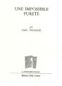 Une Impossible Pureté - Preview