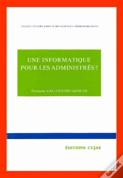 Capa do artigo Une Informatique Pour Les Administrés ?