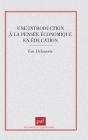 Une Introduction À La Pensée Économique En Éducation - Preview