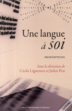 Capa do artigo Une Langue À Soi ; Propositions