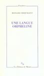 Une Langue Orpheline - Preview