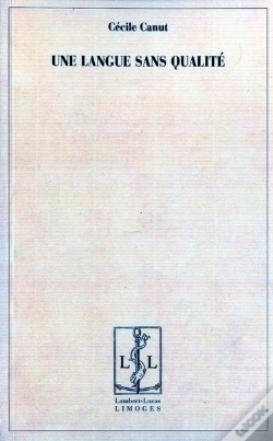 Capa do artigo Une Langue Sans Qualité