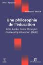 Une Philosophie De L'Éducation, De John Locke ; Capes/Agrégation - Preview