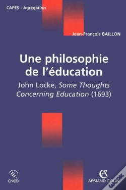Capa do artigo Une Philosophie De L'Éducation, De John Locke ; Capes/Agrégation