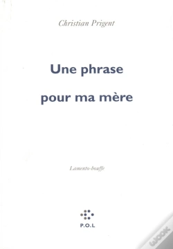 Capa do artigo Une Phrase Pour Ma Mère ; Lamento-Bouffe